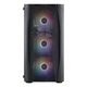 Корпус 1stPlayer X3-M-BK-4F1 Black без БП - изображение 5