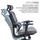 Офисное кресло OfficePro Skyline Black/Dark Gray (OC580-B-DG-DG) - изображение 11