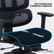 Офисное кресло OfficePro Skyline Footrest Black (OC750-B-B-B) - изображение 9