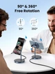 Зарядна станція магнітна UGREEN MagFlow 2-in-1 для iPhone та AirPods — Швидка бездротова зарядка 2-в-1 з USB-C кабелем - зображення 10