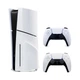Консоль Sony PlayStation 5 Slim Blu-ray 1TB + 2 Геймпада беспроводных DualSense White + гарантия Б/У - изображение 1
