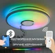 LED Smart Music Ceiling Light VALESO LY366-500 WH with Bluetooth Speaker 60W RGB White - изображение 1