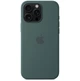 Чохол Silicone Case with MagSafe для Apple iPhone 16 Pro Max (MA7V4) Lake Green - изображение 4