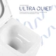 Комплект для ванной комнаты : подвесной унитаз Gemini Ultra Quiet + комплект инсталляции (QT2533076EUQW46160) - изображение 5