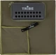 Рушник Tribe Pocket Towel микрофибра быстросохнущий с петлей и чехлом Army Green 60х120 см - изображение 1