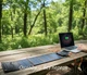 Сонячна панель портативна 20 Вт для заряджання смартфонів і павербанків, монокристалічна, Type-C / Micro USB чорний 2100123 - зображення 5
