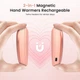 Магнитные электрические грелки для рук 2-в-1 в форме сердца Korbot Heart-Shaped Hand Warmers - изображение 3