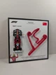 3D Картина На Стіну 25x25 см з Моделлю Bburago Ferrari SF-25 Formula One Team в Масштабі 1:43 Переможний Спринт 22.03.25 для № 44 Lewis Hamilton та 3D траса Chinese Sprint "Shanghai Circuit" / Сезон 2025 / Формула 1 / Льюїс Гамільтон - зображення 11
