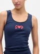 Майка жіноча Gap 898875256 XS Синя (1159854249) - зображення 4