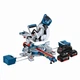 Торцювальна пила Bosch Professional GCM 305-216 D, 2 акб GBA 18V 5.0 Ah, з/п GAL 1880 CV (0601B49000+1600A00B8J) - зображення 1