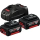 Торцювальна пила Bosch Professional GCM 305-216 D, 2 акб GBA 18V 5.0 Ah, з/п GAL 1880 CV (0601B49000+1600A00B8J) - зображення 2