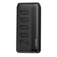УМБ внешний аккумулятор Power Bank Lenyes PX235 портативное зарядное устройство быстрой зарядки повербанк 20000 мah с LED индикатором - изображение 1