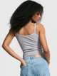 Жіноча майка Victoria's Secret (19566783721) Multi Rib Cami S сіра - зображення 2