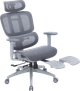 Кресло офисное OfficePro Skyline Footrest Gray/Dark Gray (OC750-G-DG-DG) - изображение 7