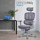 Кресло офисное OfficePro Skyline Footrest Gray/Dark Gray (OC750-G-DG-DG) - изображение 8