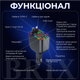FM-модулятор трансмиттер Bluetooth 5.0 с выдвижными кабелями Type-C/Lightning и быстрой зарядкой 100W Черный - изображение 5