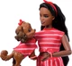 Кукла Barbie Twinning Looks Doll with Pet Dog in Matching Барби в одинаковых нарядах с собачкой JFP37 - изображение 3