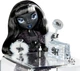Кукла Rainbow High Body High Girl Night Chanel Onyx - Рейнбоу Хай Девчонка Ночь Шанель Оникс в серых тонах (597872) - игровой набор MGA Entertainment - изображение 2
