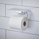 Тримач туалетного паперу з полицею HANSGROHE AddStoris, Chrome (41772000) - изображение 2