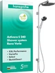 Душова система hansgrohe Activera S 240 1jet EcoSmart Reno Varia 28074000, хром - зображення 1