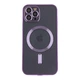 Чохол TPU Metallic Full Camera with Magsafe для iPhone 12 Pro Purple - изображение 1