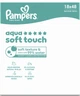 Упаковка детских влажных салфеток Pampers Aqua Soft Touch 48 шт х 18 пачек (864 шт) (8006530139977) - изображение 2