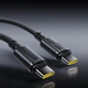 Кабель Baseus New Braided Fast Charging Type-C to Type-C 100W (2m) Black - зображення 2