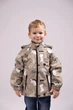 Куртка Joiks Soft shell Демисезонная 104 см Бежевый с Динозавриками - изображение 3