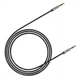 Кабель AUX Baseus Yiven M30 Audio Cable 3.5mm to 3.5mm (1.5m) Silver/Black - зображення 1