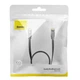 Кабель патч-корд Baseus High Speed Six RJ45 Gigabit Ethernet Flat Cable (1m) Black - зображення 14