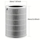 Фильтр для очистителя воздуха Xiaomi Mi Air Purifier HEPA Filter T-5562 - изображение 3