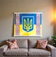 Патриотический настенный обогреватель картина пленочнаяс теплоотражающим экраном Вышиванка 240 Вт - изображение 1