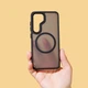 Чохол WAVE Matte Insane Case with Magnetic Ring для Samsung Galaxy S21 FE (G990B) Black - зображення 4