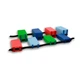 Балансировочная дорожка Ступеньки Tia из 8 элементов кожзам / вторичный поролон sm-0518 - изображение 3