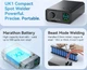 Портативный аппарат точечной сварки Awithz UK1 9000W для аккумуляторов 18650 - изображение 2