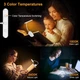 Настольная лампа для чтения аккумуляторная Gritin 19 LED гибкая 1200 mAh до 80 ч работы (G1321) White - изображение 3