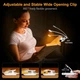 Настольная лампа для чтения аккумуляторная Gritin 19 LED гибкая 1200 mAh до 80 ч работы (G1321) White - изображение 5