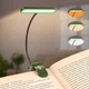 Настольная лампа для чтения аккумуляторная Gritin 19 LED гибкая 1200 mAh до 80 ч работы (G1321) Deep Green - изображение 1