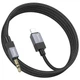 Аудіо кабель Aux Hoco UPA32A Clever digital (Lightning to AUX 3.5mm) (1m) Black - зображення 4