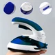 Ручна парова праска 30 мл 1000W Mini Steam Iron HT-558B 17х12х8 см, дорожня, з регулюванням температури та насадкою щіткою - зображення 4