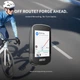 Велокомп'ютер GEOID CC700: GPS навігація, 2.8 екран, WiFi, Bluetooth, ANT+, автоматична синхронізація Wi-Fi Чорний - зображення 6