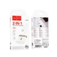 Картрідер Type-C Hoco UA40A Crystal 2-в-1 SD / MicroSD (TF) Transparent Бежевий - зображення 7