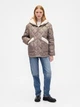 Куртка GAP свободного кроя с отделкой искусственного меха розмер М 8452520010002МC - изображение 1