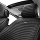 Комплект премиум накидок для сидений CarLife Sport, black - изображение 6