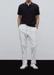 Поло H&M 10520 Темно-синій XXL - изображение 1