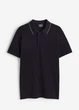 Поло H&M 10520 Темно-синій XXL - изображение 2