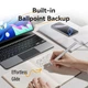 Стилус - ручка для ємнісних екранів 2-в-1 Stylus Pen Gray Aluminum Alloy Type Vention - изображение 7