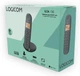 Радиотелефон беспроводной Logicom ILOA 150 черный DECT аналоговый память на 50 номеров время разговора до 7 часов громкая связь hands-free mute - Уценка - изображение 3