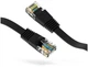 Кабель Hoco US07 из чистой меди плоский Ethernet RJ45 1м черный - изображение 10