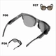 Бездротові навушники Glasses F08 з мікрофоном для музики та спілкування в дорозі легкі та зручні - зображення 2